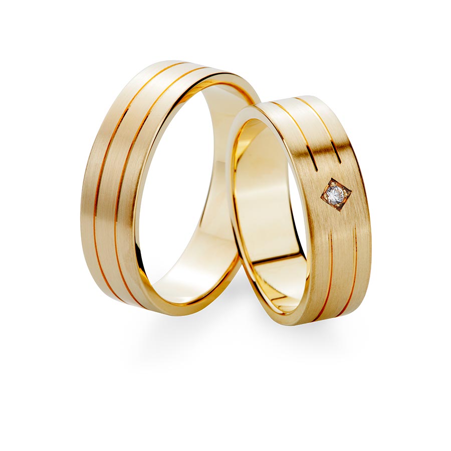 Trauringe / Eheringe 333 Gelbgold 517436-60