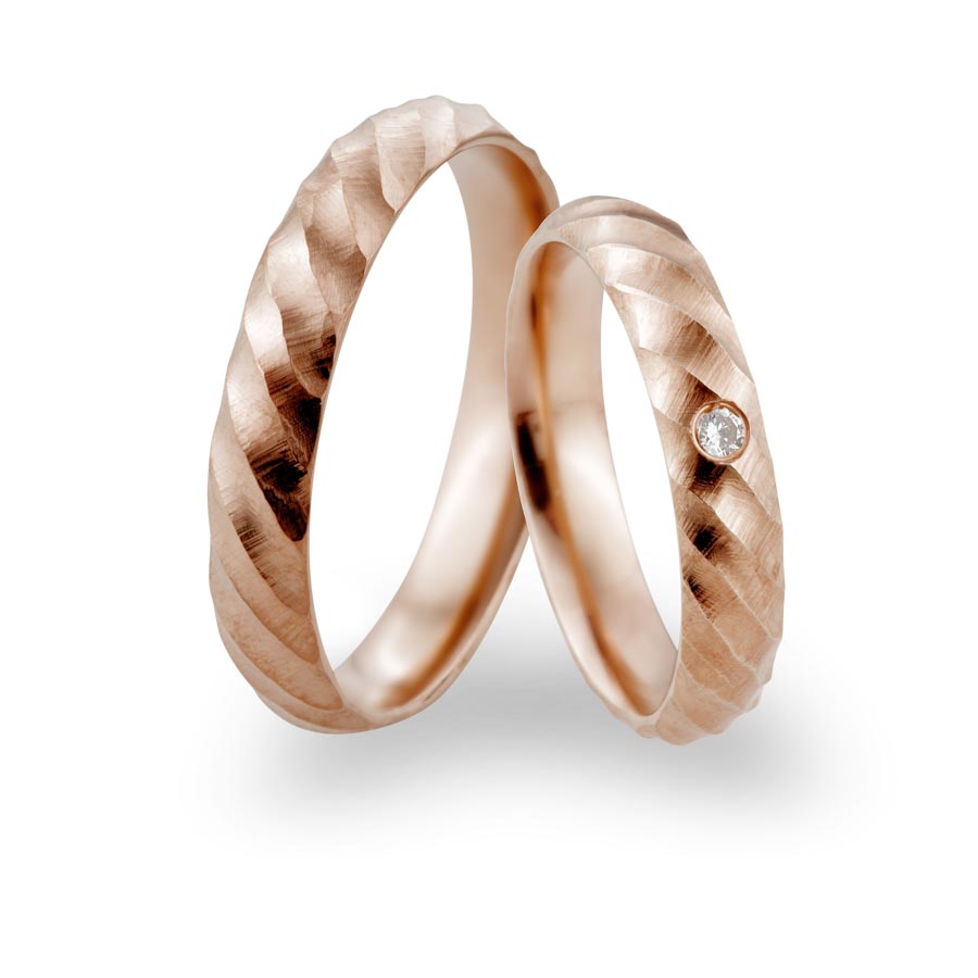 Trauringe / Eheringe 333 Rotgold 517463-40