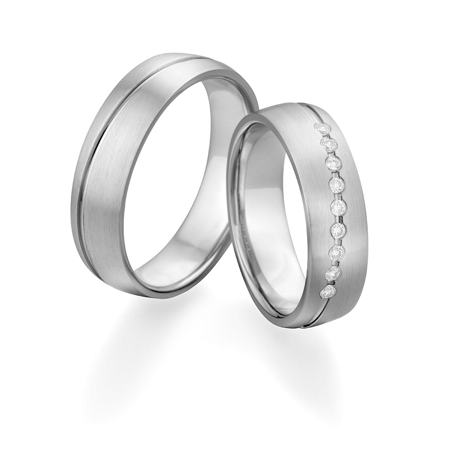 Freundschaftsringe Köln 925 Silber rhodiniert 520062-60