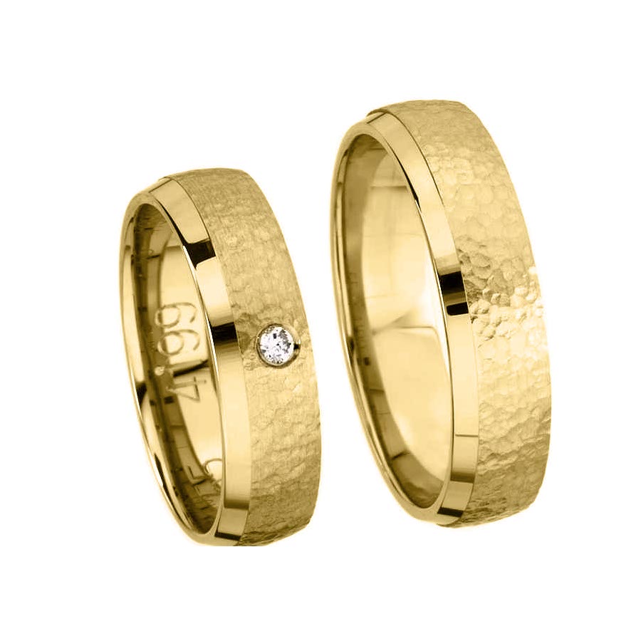 Trauringe / Eheringe 333 Gelbgold 514199-55