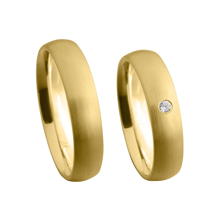 Trauringe / Eheringe 333 Gelbgold 514659-50